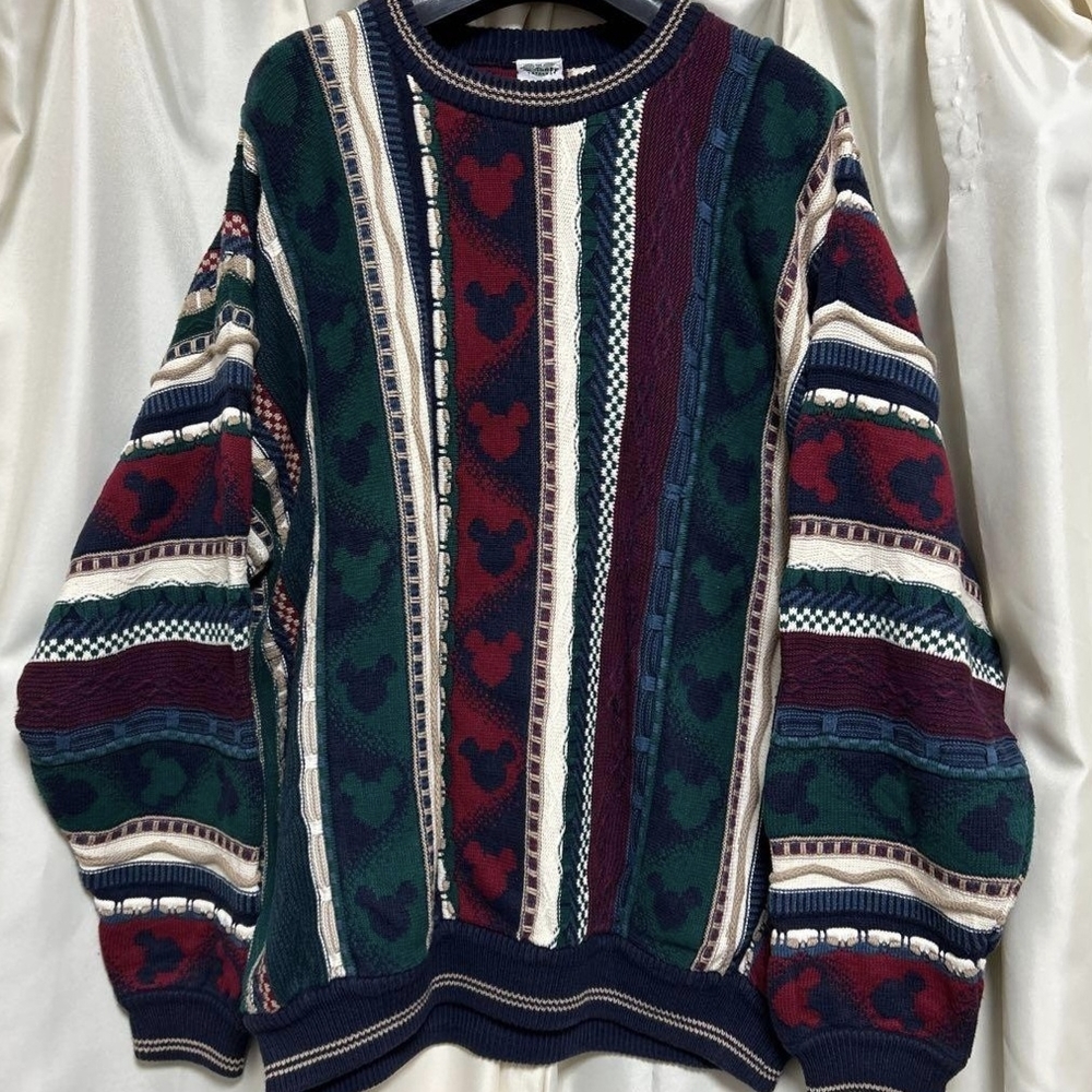 Vintage Mickey Mouse Coogi Sweater